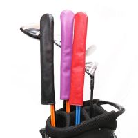 ✠♞ Golf Alignment Stick Cover Case Golf Club Protector ปกหนัง Golf Swing Trainer Golf Swing Trainer Corrector