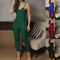 【DT】hot！ 2023 V Neck Jumpsuit Sling Sleeveless Fashion T-shirt Wear