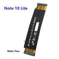 สำหรับ Samsung Galaxy Note 10 Lite เมนบอร์ด N770F บอร์ด USB จอแสดงผล LCD สายเคเบิลงอได้ชิ้นส่วนซ่อม NOTE10