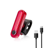 Lumintop BT1 bicycle tail light with 5pcs Red LED with USB TYPE-C charging port bike tail light