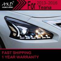 ♕ Car Lights for Nissan Teana Headlight 2013-2016 Altima Head Lamp Drl Projector Lens Automotive Accessories