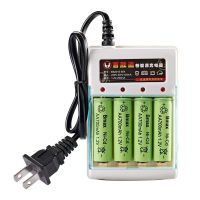 Battery Charger เครื่องชาร์จถ่าน AA AAA 4 ก้อนที่มีคุณภาพสูง