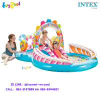 Intex  ส่งฟรี สระน้ำสไลเดอร์ แคนดี้ โซน 2.95x1.91x1.30 ม. รุ่น 57149