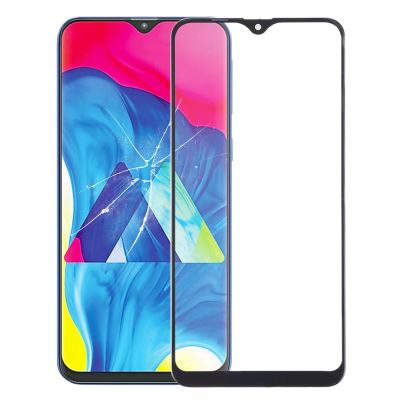 สำหรับ Samsung Galaxy M10หน้าจอด้านหน้าเลนส์กระจกด้านนอกที่มีกาวใส OCA [ห้างสรรพสินค้า Hua Jia Kang]