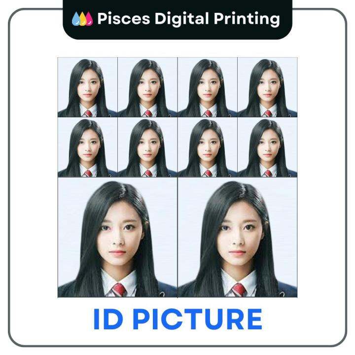 [PDP] ID Picture Photo Print - 1x1, 2x2, Passport Size | Lazada PH