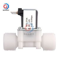 1/2" 3/4" Plastic Solenoid Valve 12V 24V 110V 220V Magnetic Washing Machine Drinking Water Pneumatic Pressure Controller Switch Valves