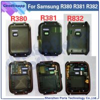 เคสสำหรับ Samsung Gear 2 R380 R381 R382 Sm-R380สีดำด้านหลังฝาหลังฝาครอบเคส