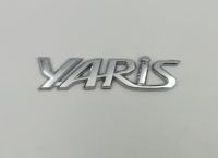 โลโก้ ยาริส โตโยต้า ติดด้านหลัง มีกาวพร้อมติดตั้ง Toyota Yaris 2006 - 2012 logo letter for rear bumper