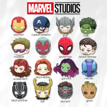 Avengers Sticker Pack Water Resistant for Tablets and Water