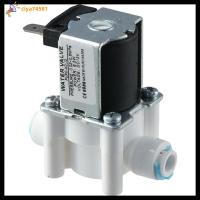 CIYA74581 PE PE วาล์วโซลินอยด์น้ำ ทองแดงปลอกหุ้ม 12V ค่ะ วาล์วขดลวดแม่เหล็กไฟฟ้า อุปกรณ์เสริมตัวกรอง โวลต์โซลินอยด์ ย้อนกลับ RO ในครัวเรือน