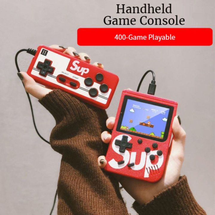 SUP Handheld Game Console 400 Classic Mini Games Leisure Entertainment