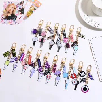 90 Pieces Acrylic Keychain Making Kit Clear Acrylic Keychain