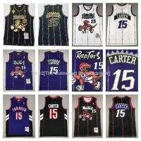 ﺴ Toronto Raptors 15 Carter basketball jerseys MEN embroidery 1998-99 JERSEY VEST