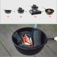 WDEarth Outdoor Charcoal Fire Burner Brazier Grill Stove Camping Picnic BBQ Travel