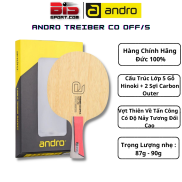 Cốt Vợt Bóng Bàn Cao Cấp Đến Từ Châu Âu ANDRO TREIBER CO OFF S Hàng Chính