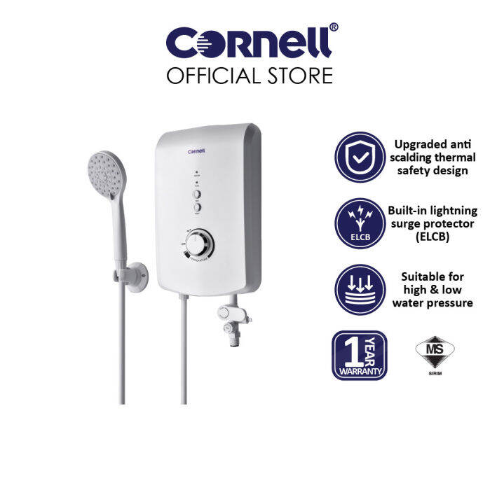 Cornell Instant Shower WATER HEATER CISE7310X Lazada