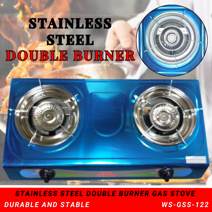 World Standard Highly Sensitive Ignition Valve LPG Gas Stove Double