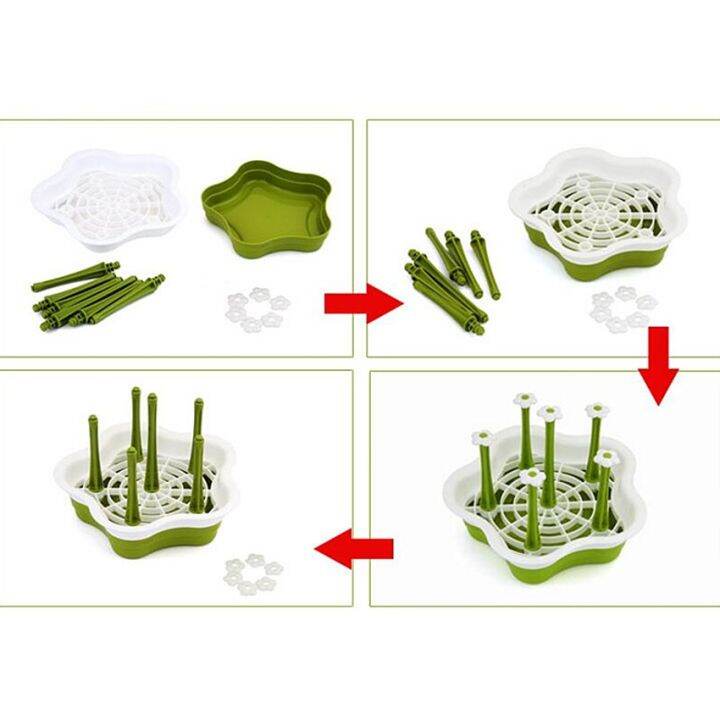 like-activities-พับ-heartdrying-rackdrain-ที่วางแก้วแร็คแขวนขวดแก้วชาม-shelfplateorganizer