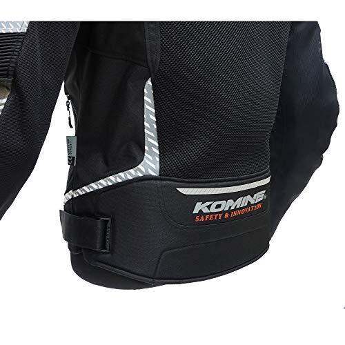 komine-มอเตอร์ไซค์-r-spec-jk-130เสื้อแจ็กเก็ตตาข่าย1209ฤดูใบไม้ผลิ-ฤดูร้อน-ฤดูใบไม้ร่วงตาข่ายป้องกัน-ce-ยืด07-130ผู้ชายลายพราง-สีดำ-m