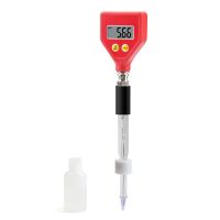 Sharp Glass Electrode Measuring PH Meter Kit PH Meter Glass Electrode Measuring PH-98108 PH Meter for Water /Food /Cheese /Milk /Soil PH Test Range 0.00 to 14.00 PH