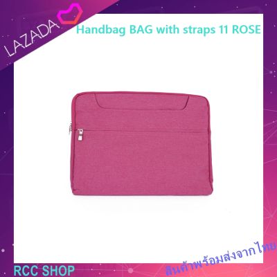 Handbag BAG with straps 11 ROSE กระเป๋าแล็ปท็อป สำหรับ แล็ปท็อป / แท็บเล็ต / โน้ตบุ๊ก