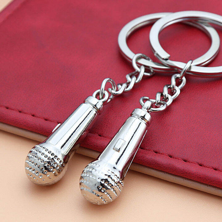 Microphone keyring hot sale