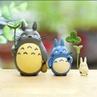 Hot Totoro With Leaf Figure Toy Studio Ghibli Miyazaki Hayao My Neighbor Totoro PVC Action Figures Collection Model Doll Kid Toy ☒◆