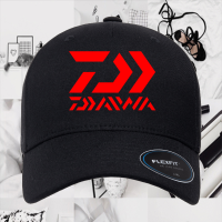 Daiwa Fishing Logo Black Hat Twill Cap Baseball Cap