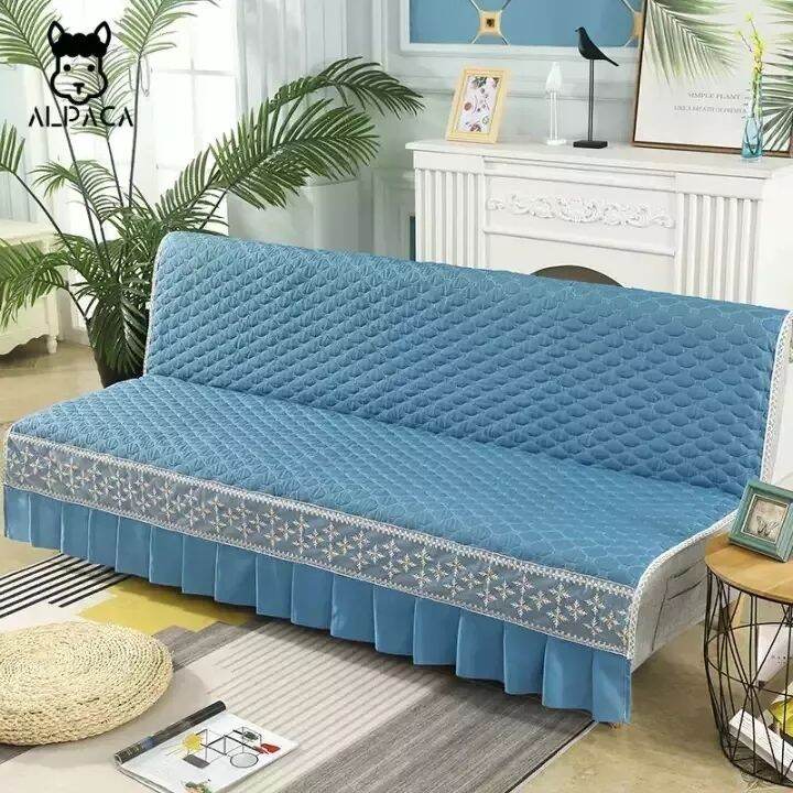 ALPACA Foldable Sofa Cushion Sofa Cover Sofa Bed Cloth Single Person