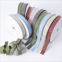 20mm 5Yards Width Grosgrain Satin Ribbons Printed letterDecorations DIY Bow Craft Ribbons Wrapping Supplie Gift Wrapping  Bags