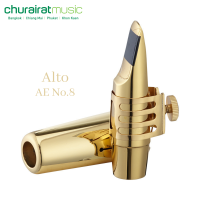 Saxophone Mouthpiece : Custom Alto AE No.8 ปากเป่าแซกโซโฟน อัลโต้ by Churairat Music