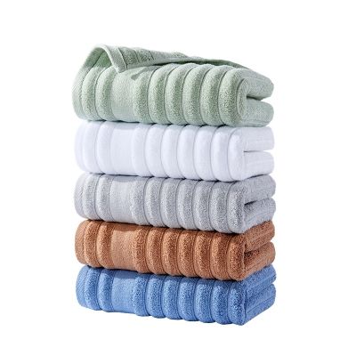 【CC】 Cotton 2 Pack Household Absorbent Soft Padded Men And 5 Postage 33x77cm