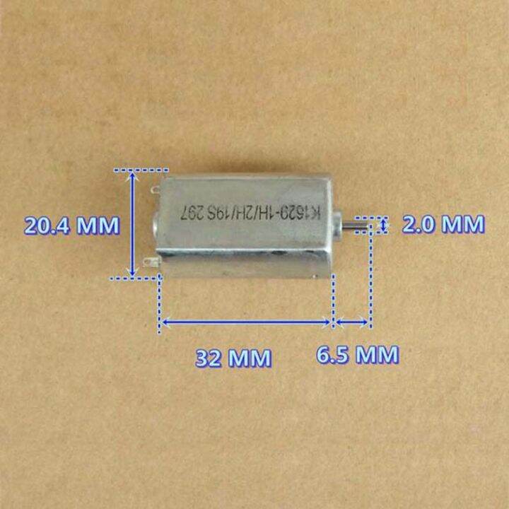 worth-buy-มอเตอร์ขนาดเล็ก-dc-3v-6v-20000rpm-180ความเร็วสูงแปรงแม่เหล็กโลหะมีค่าแรงบิดสูงสำหรับงานอดิเรกของเล่น-diy-รถอัจฉริยะ