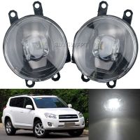 Fog Light H11 Car Front LED Fog Daytime Running Lamp DRL 12V For Toyota RAV4 RAV 4 III 2006 2007 2008 2009 2010 2011 2012