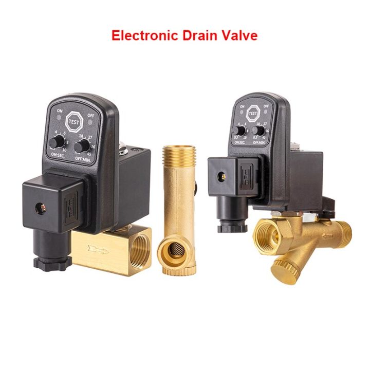electronic-drain-valve-air-compressor-1-2-dn15-normally-closed-electric-timing-solenoid-valve-automatic-water-switch-ac220v-valves