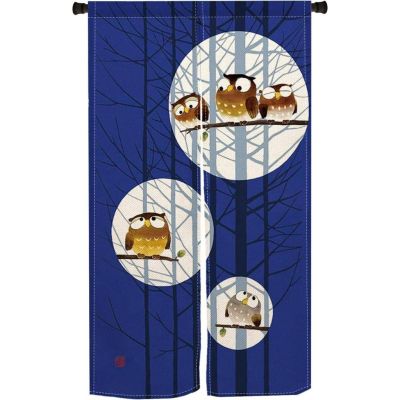 Cute, Bird, Animal, Interior, Blindfold Door Curtain Noren Doorway Curtain For Kitchen Sushi Izakaya Home Entrance Decor Partition Fengshui Curtain