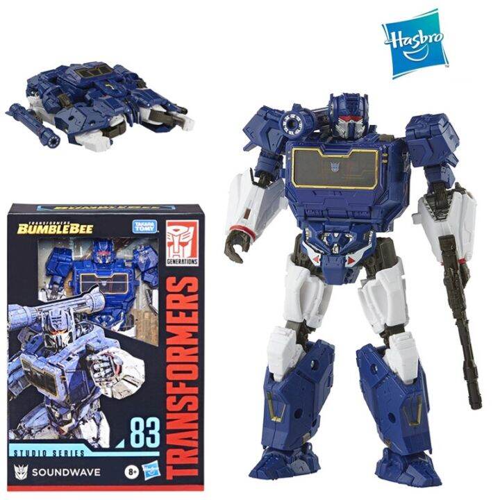Action Figure Transformers Soundwave – Classe Voyager WFC-S25, Conversione In 25 Passaggi, Con 3 Accessori Arma Combinabili - 2