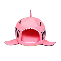 Cats Shark Bed House Sweet Basket Dog Toys Hamster Cage Cave Accessories Pet Products Supplies