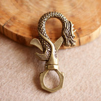 High-End Pure Brass Faucet Keychain Handmade Creative Mens Waist Sling Waist Chain Pendant Personality Vintage Gift