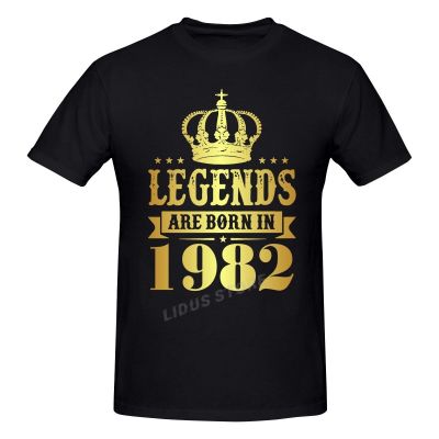 Legends Are Born In 1982 40 Years For 40Th Birthday Gift T Shirts Tshirt Graphics Tshirt Brands