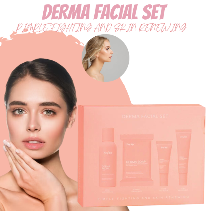 Original Facial Derma Set Rejuvenating Set Skin Pink Set Fairy