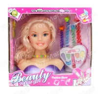 Beauty Queen Half Body Princess Makeup Hairstyle Harley Mannequin Super  Model Head Make Up Head Toy Play Set with Accessories High Quality Hair  Styling Toy | Lazada PH