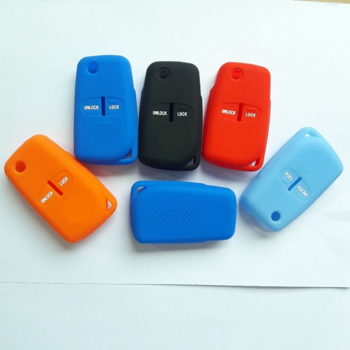 dvvbgfrdt-auto-key-remote-repair-cover-silicone-holder-for-mitsubishi-pajero-asx-grandis-outlander-lance-2-button-flip-key