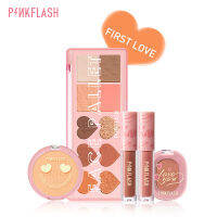 PINKFLASH #OhMyLove True Love Special Edition Makeup Beauty Set  high pigment soft and smooth First Love &amp; Flipped &amp; Destiny Makeup Set