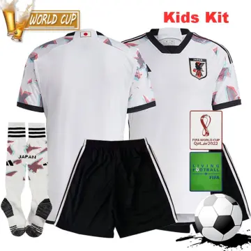 Kids Japan National Soccer 22 YOSHIDA 2022 World Cup White Away