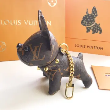 Louis vuitton bulldog on sale keychain