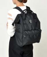 [SuperCool Vogue] Anello กระเป๋าเป้สะพายหลัง Unisex สีดำรุ่น Anello Limited Edition ปกติ / ขนาดใหญ่ - EC-B001 / EC-B002