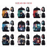 Jujutsu Kaisen Backpack Stationery Student Kids Large Capacity Breathable Waterproof Schoolbag For Men Women