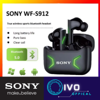 Sony WF-S912ชุดหูฟังสเตอริโอ Earbuds TWS หูฟังไร้สายบลูทูธแบบไร้สาย5.0