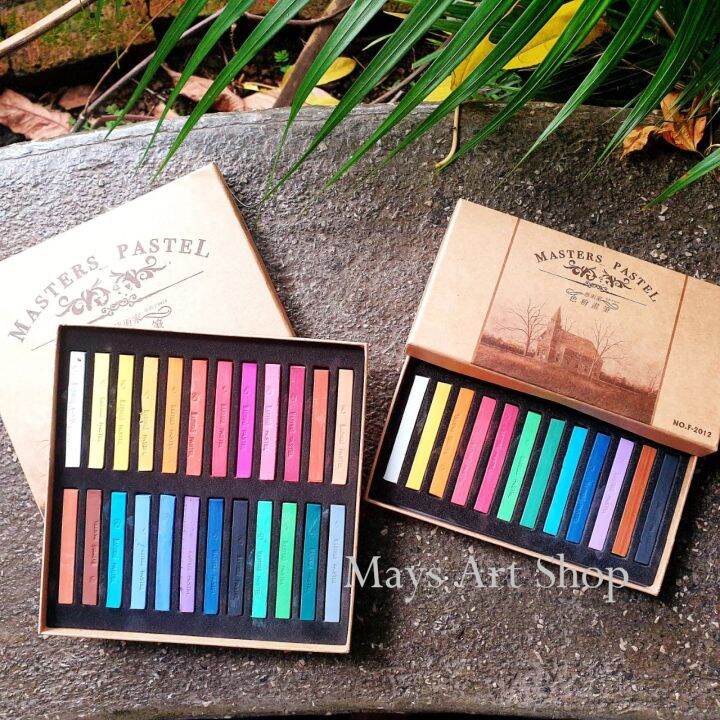 Maries Master Soft Pastel Set Isi 12 / 24 / 48 Warna Marie's Pastel ...